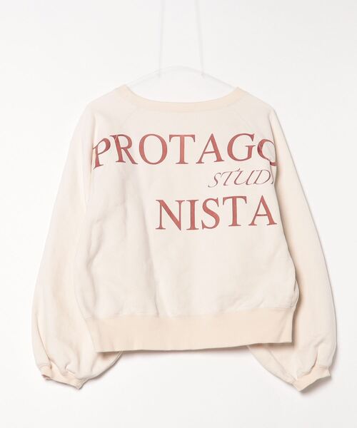 「PROTAGONISTA」 スウェットカットソー 0 ホワイト レディース_画像2