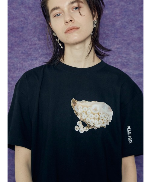 「PAMEO POSE」 半袖Tシャツ FREE ホワイト レディース_画像9