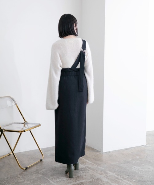 「Eimee Law」 サロペットスカート 38 ブラック レディース_画像6