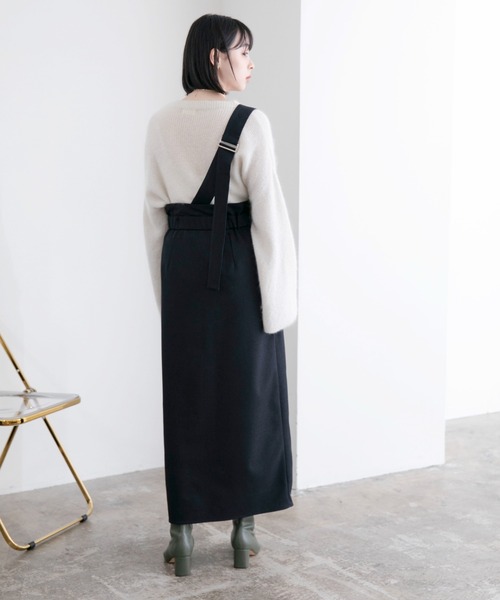 「Eimee Law」 サロペットスカート 38 ブラック レディース_画像7