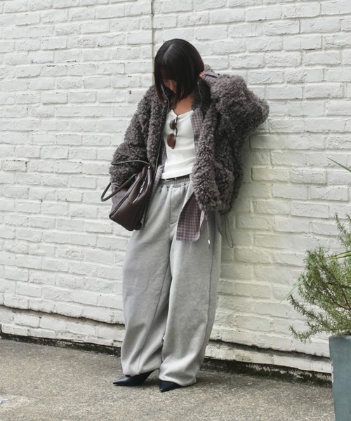 TEEN BOOP ブルゾン アウター ボアボリュームブルゾン レディース