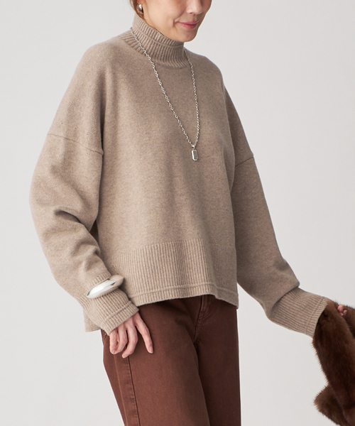 【Mee様】新品未使用！ヴェルメイユ イエナ ニット タートル プルオーバー VERMEIL par iena（ヴェルメイユパーイエナ） ニット セーター