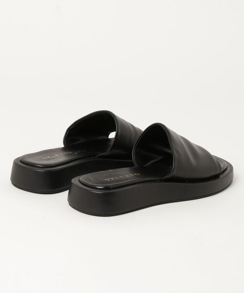 「VELETTO」 フラットサンダル 38 ブラック レディース_画像3