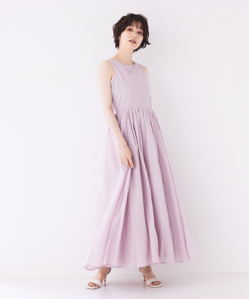 MARIHA（マリハ） ノースリーブワンピース フリー ライトブルー