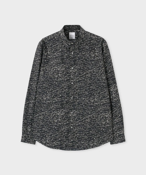 Paul Smith（ポール・スミス） シャツ Slide Notes プリントシャツ