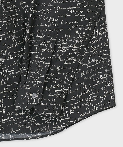 Paul Smith（ポール・スミス） シャツ Slide Notes プリントシャツ