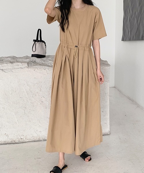 「FREE STYLISTS」 オールインワン FREE ベージュ レディース_画像3