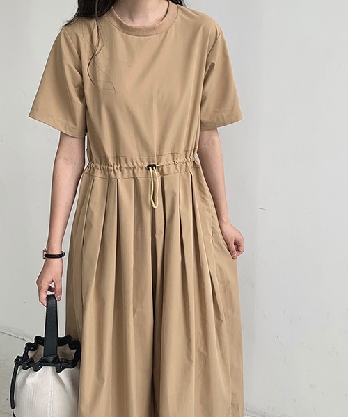 FREE STYLISTS オールインワン FREE ベージュ レディース : ZOZOTOWN