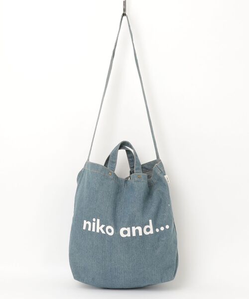 niko and…（ニコアンド） 2WAYバッグ - ブルー レディース : ZOZOTOWN