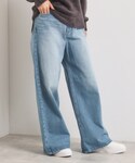 ジーンズ デニム デニムパンツ Lee Bab...の詳細画像1