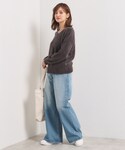 ジーンズ デニム デニムパンツ Lee Bab...の詳細画像3