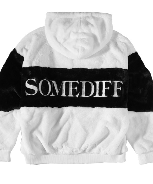 SOMEDIFF（サムディフ） ブルゾン アウター 「SOMEDIFF」ファー 
