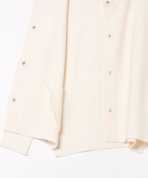 lanvin レディース　フード付きカーディガン　白 LANVIN en Bleu 「LANVIN Bleu」 ニットカーディガン 38 ブラック