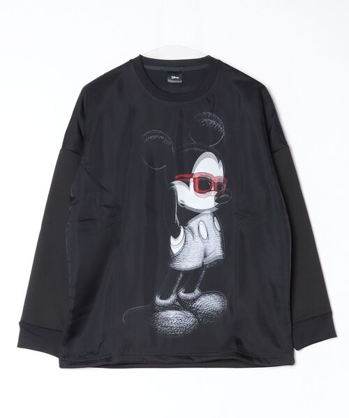 トレーナー スウェット maxsix(マックスシックス）SUNGLASS MICKEY 3D SWEAT メンズ レディース