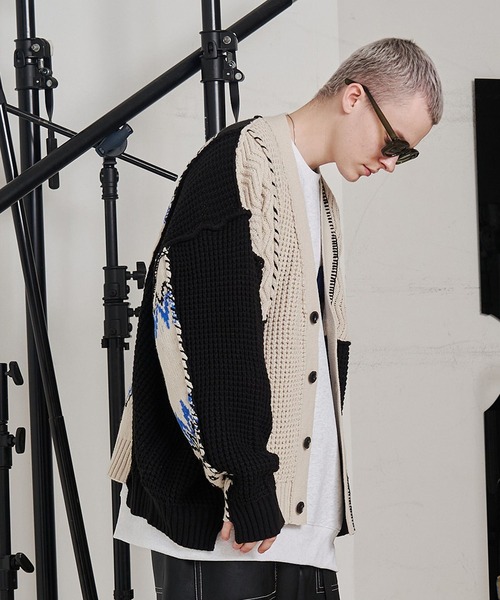 SeeSaw カーディガン CRAFT KNIT CARDIGAN SeeSaw カーディガン CRAFT KNIT CARDIGAN CRAFT KNIT CARDIGAN – seesew