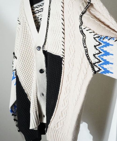 SeeSaw カーディガン CRAFT KNIT CARDIGAN CRAFT KNIT CARDIGAN – seesew
