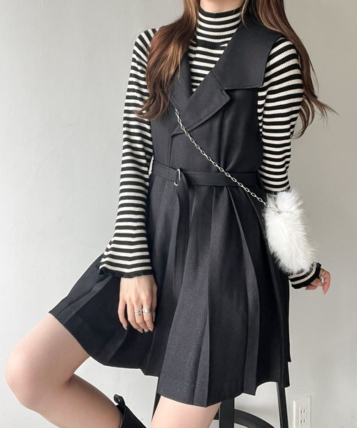 「Heather」 長袖ニット FREE ブラック系その他 レディース_画像3