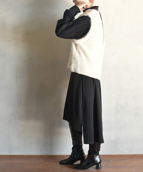 「BITTOKO」 長袖ワンピース FREE ブラック レディース_画像9