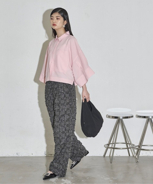 「THE YOn」 長袖シャツ FREE ミント レディース_画像3