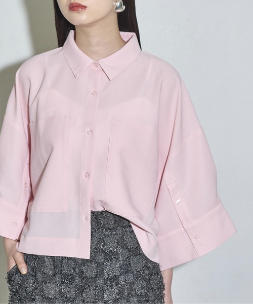 「THE YOn」 長袖シャツ FREE ミント レディース_画像4