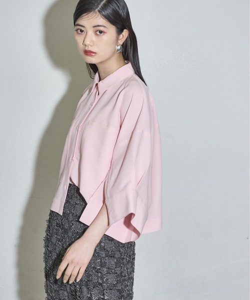 「THE YOn」 長袖シャツ FREE ミント レディース_画像8