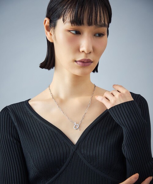 ネックレス 「ツイニング」 ネックレス マンテル レディースの画像