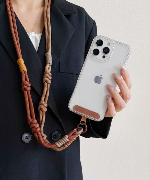 M2SUQARED/エムツースクエア」スマートフォンショルダーストラップ