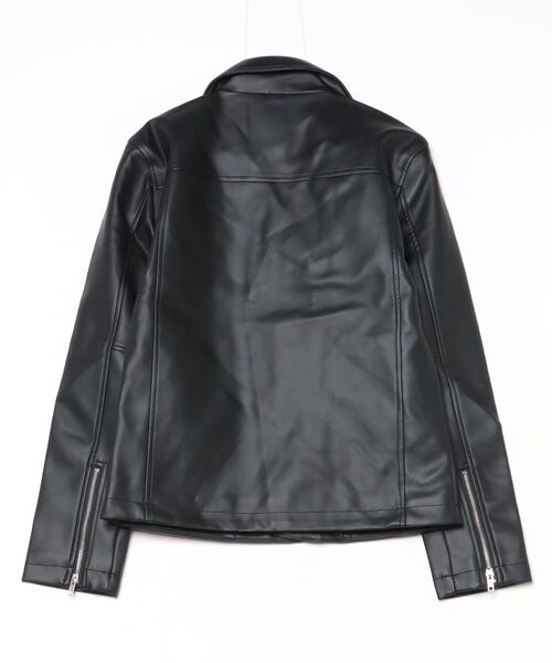 「CALIFORNIA OUTFITTERS」 ライダースジャケット M ブラック メンズ_画像2