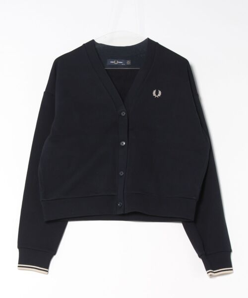 FRED PERRY（フレッドペリー） カーディガン 10 ネイビー レディース