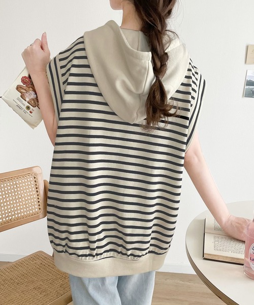 「Java」 スウェットカットソー X-LARGE チャコールグレー レディース_画像3