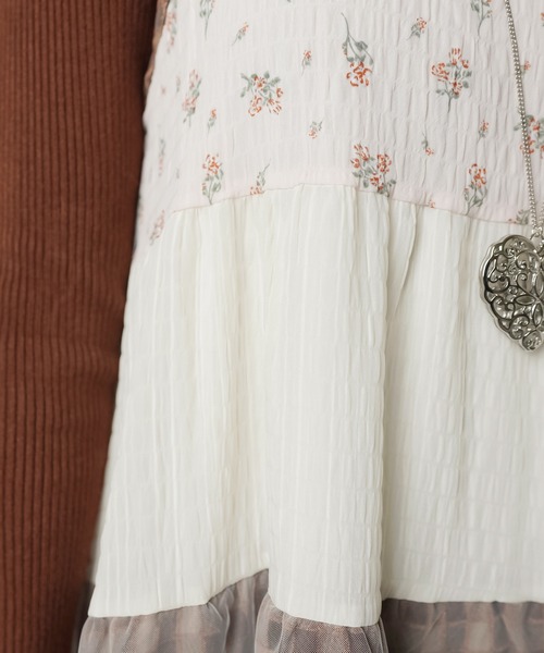 「SPINNS」 キャミソールワンピース ONESIZE ブラック レディース_画像8