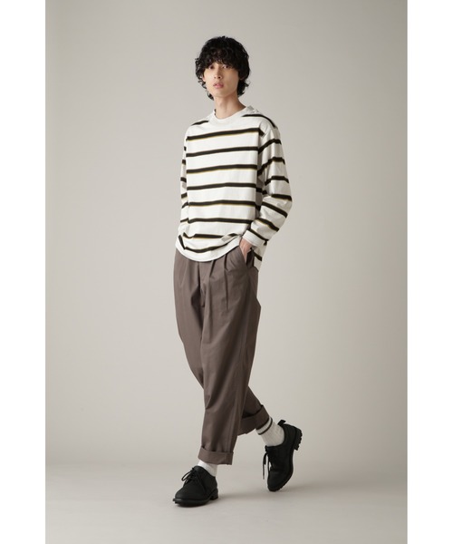 MHL.（エムエイチエル） 長袖Tシャツ MEDIUM オフホワイト メンズ