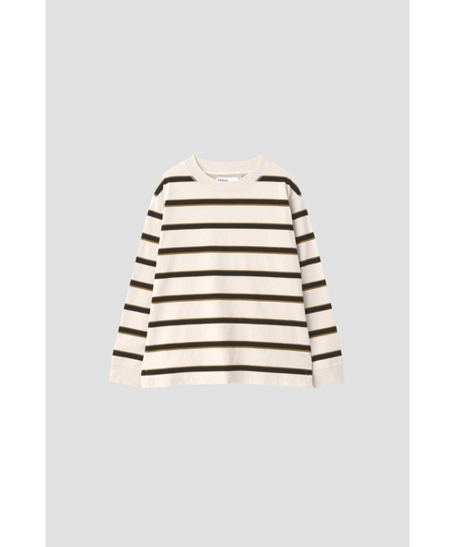 MHL. ホワイト 長袖 Tシャツ MHL.（エムエイチエル） 長袖Tシャツ MEDIUM オフホワイト メンズ