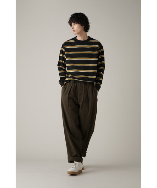 MHL.（エムエイチエル） 長袖Tシャツ MEDIUM オフホワイト メンズ