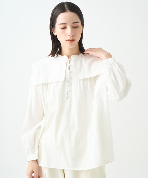 「Kelen」 長袖ブラウス M ブラック レディース_画像3