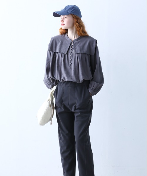 「Kelen」 長袖ブラウス M ブラック レディース_画像5