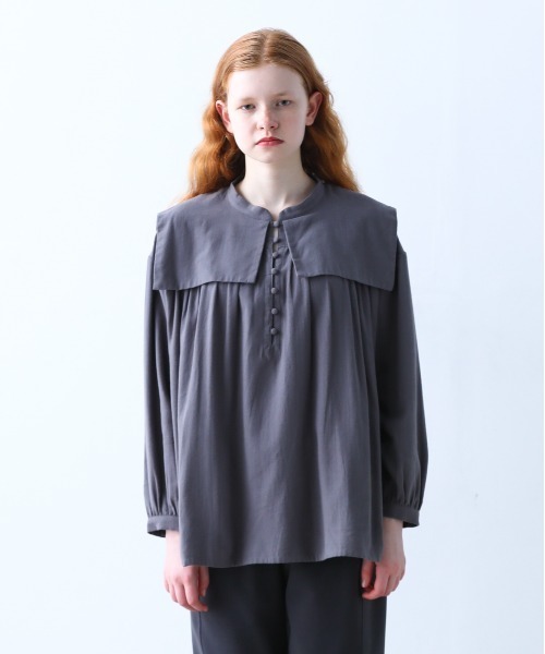 「Kelen」 長袖ブラウス M ブラック レディース_画像9