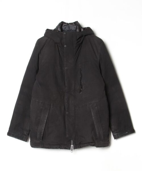 NANO universe（ナノ・ユニバース） ダウンコート MEDIUM ブラック