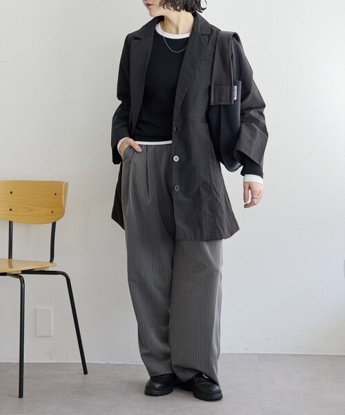 ear PAPILLONNER（イア パピヨネ） コート アウター シンプル