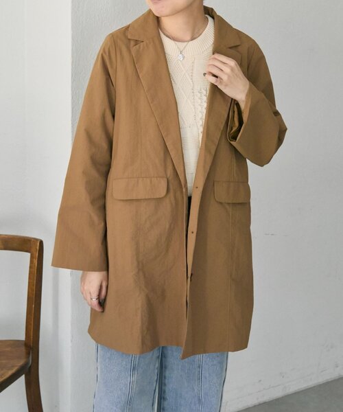 ear PAPILLONNER（イア パピヨネ） コート アウター シンプル