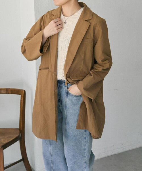 ear PAPILLONNER（イア パピヨネ） コート アウター シンプル