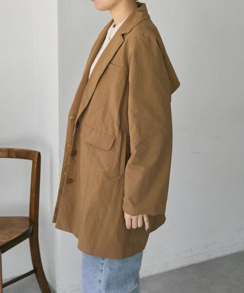 ear PAPILLONNER（イア パピヨネ） コート アウター シンプル