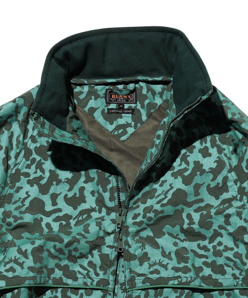 ブルゾン アウター MIL Athletic Jacket Nylon Rip stop Animal Print メンズの画像