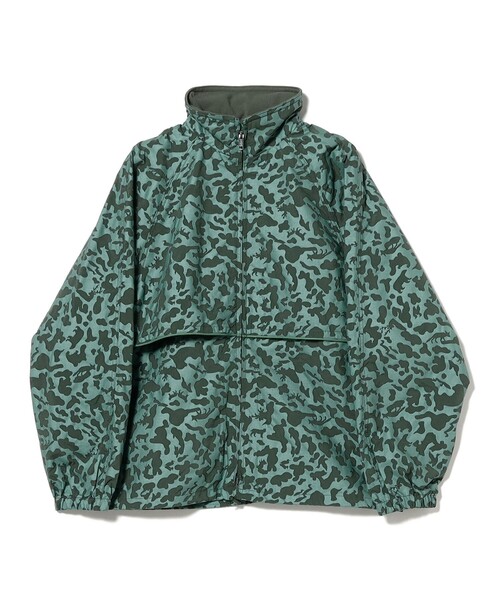 ブルゾン アウター MIL Athletic Jacket Nylon Rip stop Animal Print メンズの画像