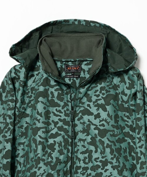 ブルゾン アウター MIL Athletic Jacket Nylon Rip stop Animal Print メンズの画像