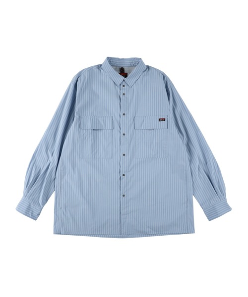 NANGA（ナンガ） シャツ MULTI STRIPE W PK BOX SHIRT/マルチ