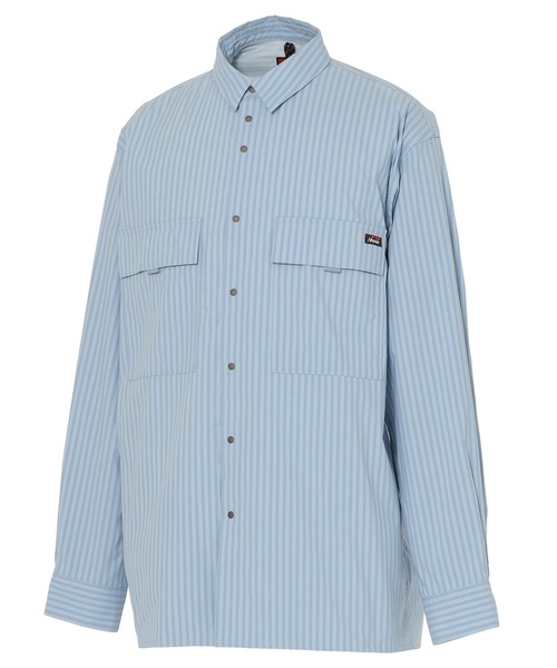 NANGA（ナンガ） シャツ MULTI STRIPE W PK BOX SHIRT/マルチ