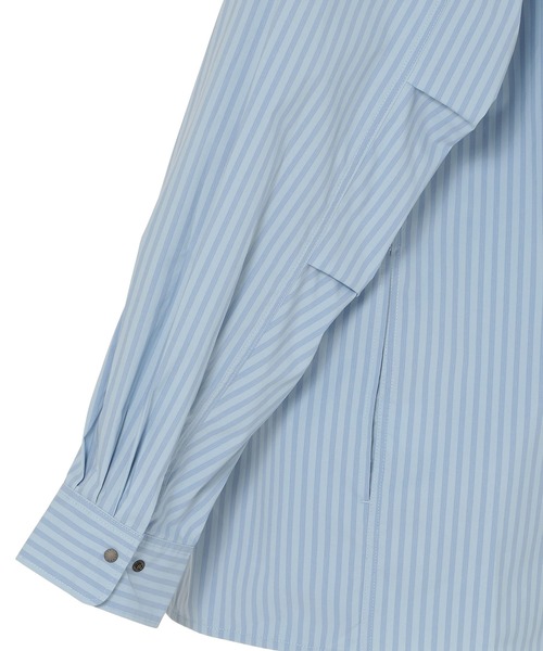 NANGA（ナンガ） シャツ MULTI STRIPE W PK BOX SHIRT/マルチ