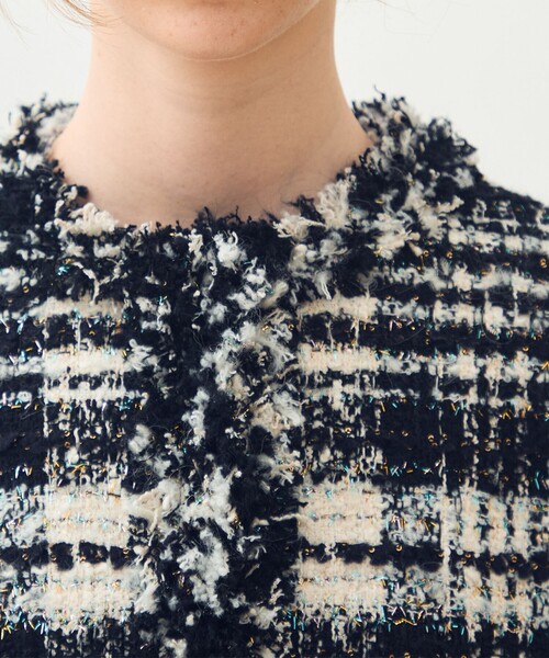 TOMORROWLAND collection ジャケット ノーカラージャケット オーロラ