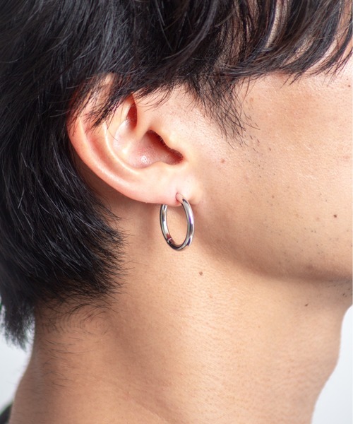 TOM WOOD（トムウッド） ピアス 「TOMWOOD」Classic Hoop Medium